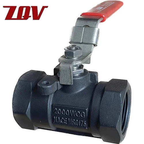 1PC Reduced Port Threaded Ball Valve 1000 wog