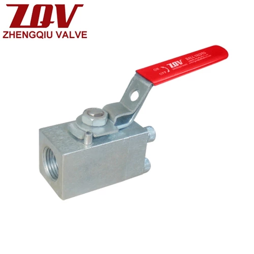 2-Piece Seal Welded Threaded Ball Valves