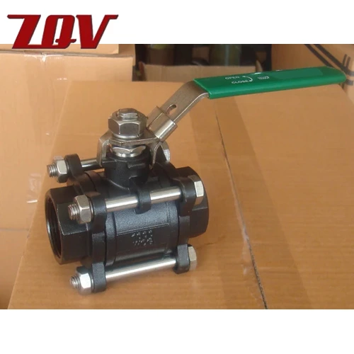 3 Piece Full Port Ball Valve 1000PSI