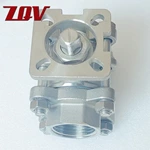 3PC Threaded Ball Valve with ISO5211 Mounting Pad