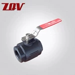 Forged Carton Steel Class 1500 Threaded Ball Valve