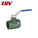 OIL FIELD DUCTILE IRON STEEL BALL VALVE RP