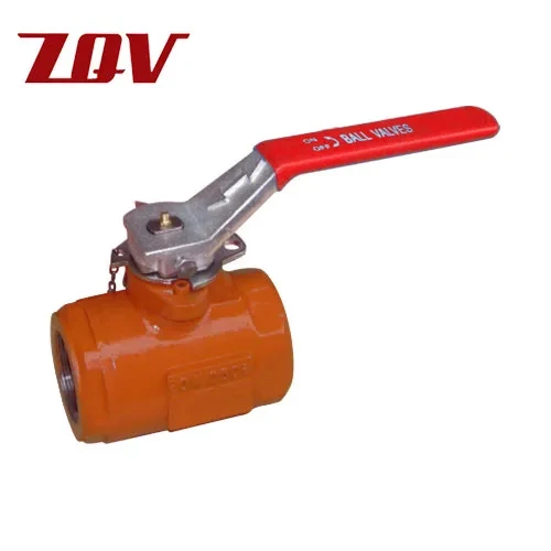 2-pc Threaded Oilfield Ball Valve 2000PSI