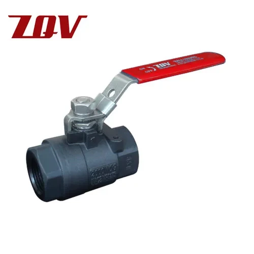2 piece Threaded Ball valve 3600 PSI Class1500