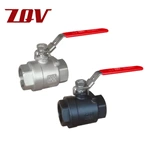 2PC Seal welded Full Port Ball valves 2000PSI