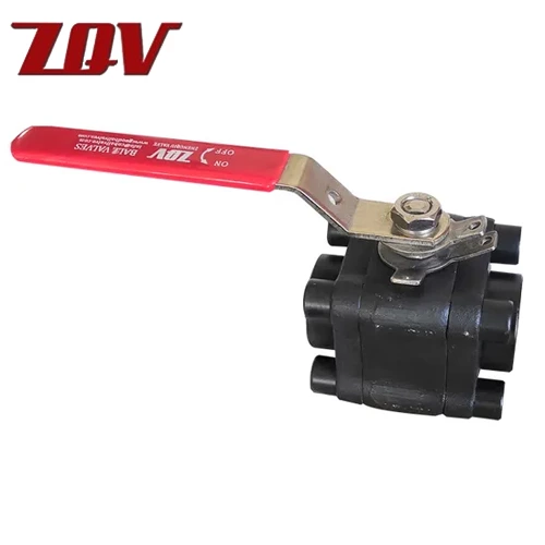 3PC Stainless Steel Threaded Ball Valve 2000PS