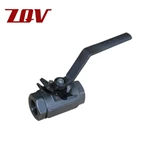 3PC Stainless Steel Threaded Ball Valves 3000 PSI