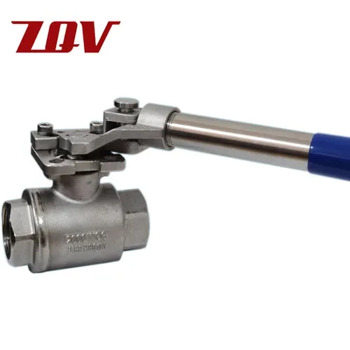Carbon Steel Threaded Ball Valve 2000 WOG