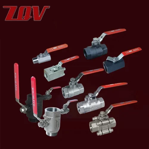 Carbon Steel Threaded Ball Valve 2000 WOG