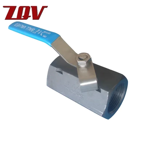 Hex Bar Stock Standard Port Threaded Ball Valve