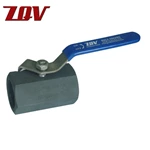 Hex Bar Stock Standard Port Threaded Ball Valve