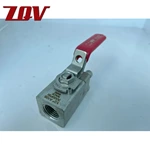 Threaded End Bolted Body Floating Ball Valve