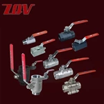 Threaded End Seal welded Ball Valves 2000 PSI