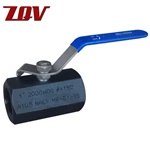 1 PIECE HEXAGON BALL VALVE 2000PSI