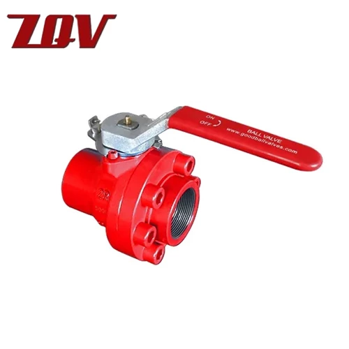 2 PIECE OIL FIELD BALL VALVE 5000PSI