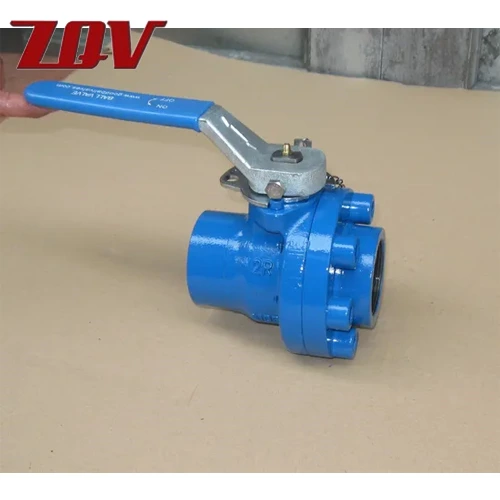2 PIECE OIL FIELD BALL VALVE 5000PSI