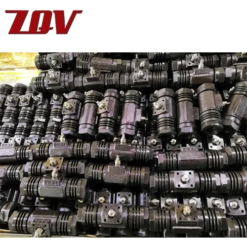 3-PIECE FORGED STEEL THREDED HIGH PRESSURE BALL VALVES